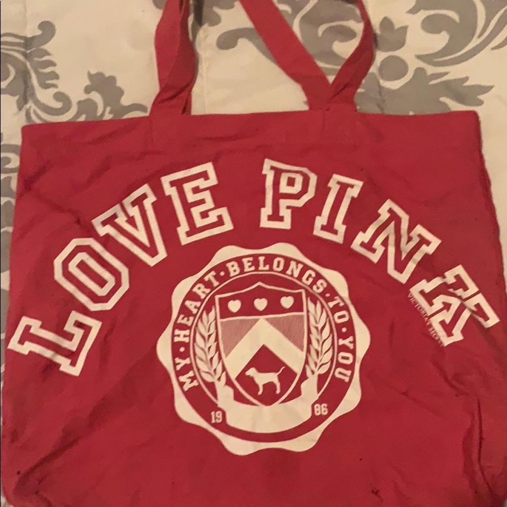 Vs pink tote